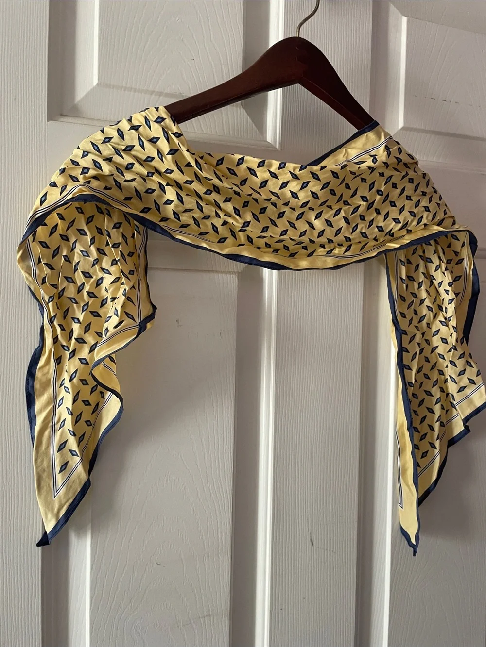 VTG AUDREY TALBOTT FOR AMR SILK SCARF